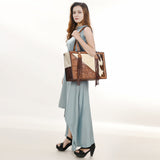 ADBGZ695 Tote Hair On Genuine Western Leather Women Bag