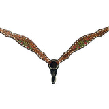 BER346-Western Leather Breast Collar