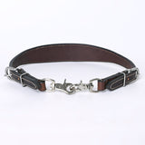 BER346-Western Leather Wither Straps