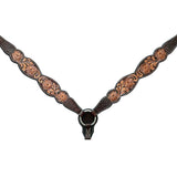 BER347-Western Leather Breast Collar