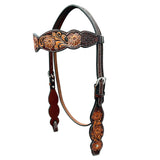 BER347-Western Leather Headstall