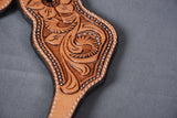 BER352-Western American Leather Spur Strap