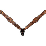 BER359-Western Leather Breast Collar