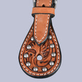 BER360-Western American Leather Spur Strap