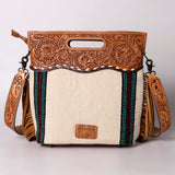 ADBGS146 Crossbody Genuine Western Leather Women Bag Daisy