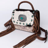 ADBG983 Crossbody Hair On Genuine Western Leather Women Bag