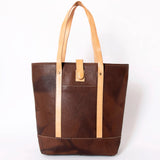 LC-ADBGM299B Tote Genuine Western Leather Women Bag