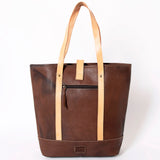 LC-ADBGM299B Tote Genuine Western Leather Women Bag