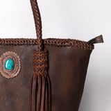 LC-ADBGM274A Tote Genuine Western Leather Women Bag