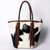 LC-ADBGM274B Tote Hair On Genuine Western Leather Women Bag