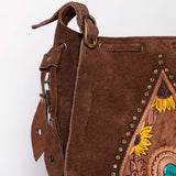 LC-ADBGM304B Messenger Genuine Western Leather Women Bag