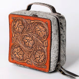 ADBGA311 Jewelry Case Genuine Western Leather Women Bag