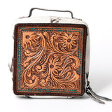 ADBGA311 Jewelry Case Genuine Western Leather Women Bag