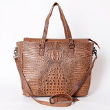 LC-ADBG962B Tote Genuine Western Leather Women Bag