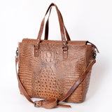 LC-ADBG962B Tote Genuine Western Leather Women Bag