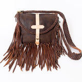 LC-ADBGM314B Crossbody Genuine Western Leather Women Bag