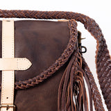 LC-ADBGM314B Crossbody Genuine Western Leather Women Bag