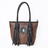 LC-ADBGM264B Tote Genuine Western Leather Women Bag