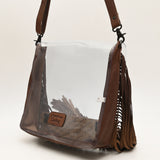 ADBGZ727 Clear Bag Genuine Western Leather Women Bag