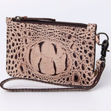 ADBG961 Wristlet Genuine Western Leather Women Bag