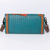 ADBG889 Wallet Hand Tooled Genuine Western Leather Women Bag