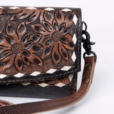 ADBG889 Wallet Hand Tooled Genuine Western Leather Women Bag