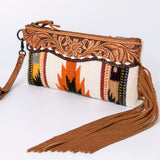 ADBG344 Wristlet Genuine Western Leather Women Bag Becca