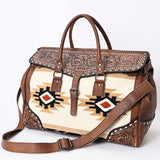 ADBG516 Duffel Genuine Western Leather Women Bag Belle