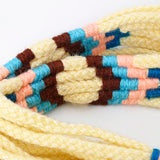 ADWSX109 Hand braided Wool strand Crossbody Handle Strap