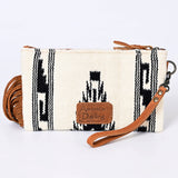 ADBG344 Wristlet Genuine Western Leather Women Bag Becca