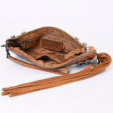 ADBG344 Wristlet Genuine Western Leather Women Bag Becca