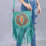 LC-ADBG1062A Messenger Genuine Western Leather Women Bag