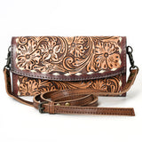 ADBG889 Wallet Hand Tooled Genuine Western Leather Women Bag