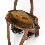 ADBG1086 Tote Hand Tooled Genuine Western Leather Women Bag