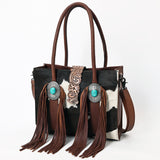 ADBG1091 Tote Hair On Genuine Western Leather Women Bag