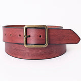 ADBLF197 Genuine American Leather Belt Men and Women