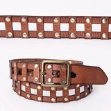 ADBLF198 Genuine American Leather Belt Men and Women