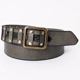 ADBLF199 Genuine American Leather Belt Men and Women