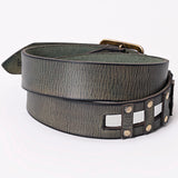 ADBLF199 Genuine American Leather Belt Men and Women