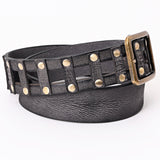 ADBLF201 Genuine American Leather Belt Men and Women