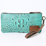 ADBG768 Wristlet Genuine Western Leather Women Bag