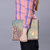 ADBG1040 Portfolio Genuine Western Leather Women Bag Cassidy