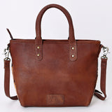 LC-ADBG1101 Tote Hair-On Genuine Leather women bag western handbag purse