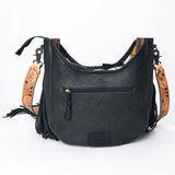 ADBG351 Hobo Hair On Genuine Western Leather Women Bag