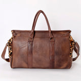 ADBG516 Duffel Genuine Western Leather Women Bag Becca