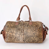 ADBG608 Duffel Hair On Genuine Western Leather Women Bag