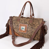 ADBG608 Duffel Hair On Genuine Western Leather Women Bag