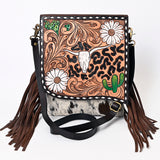 ADBGA333 Crossbody Hair On Genuine Western Leather Women Bag