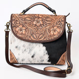 ADBGA338 Crossbody Hair On Genuine Western Leather Women Bag