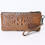 ADBG768 Wristlet Genuine Western Leather Women Bag